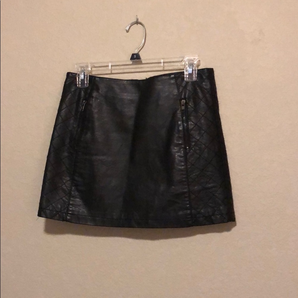 Leather Skirt